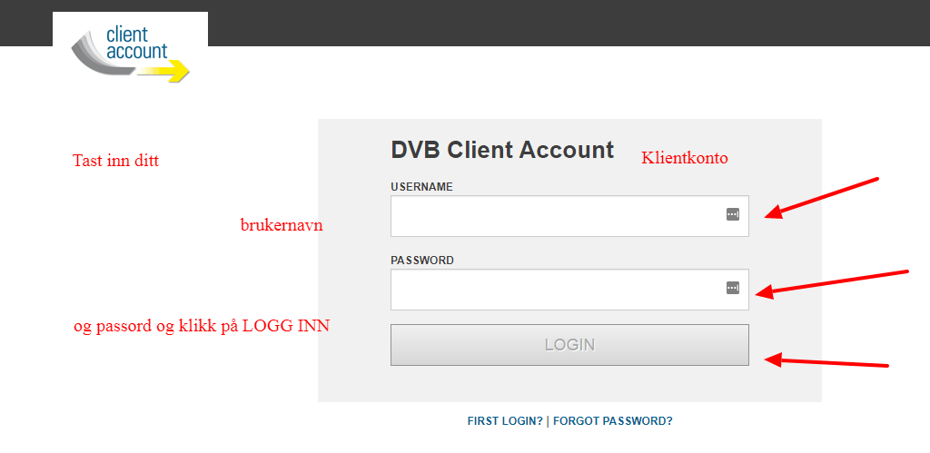 DVB nettbank logg inn
