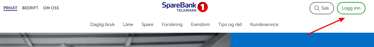 Privat SpareBank 1 Telemark logg inn